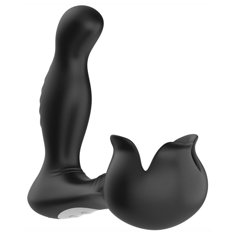 FUKR Plug prostatique rotatif avec sac à bourses Surround 10 x 3.4cm